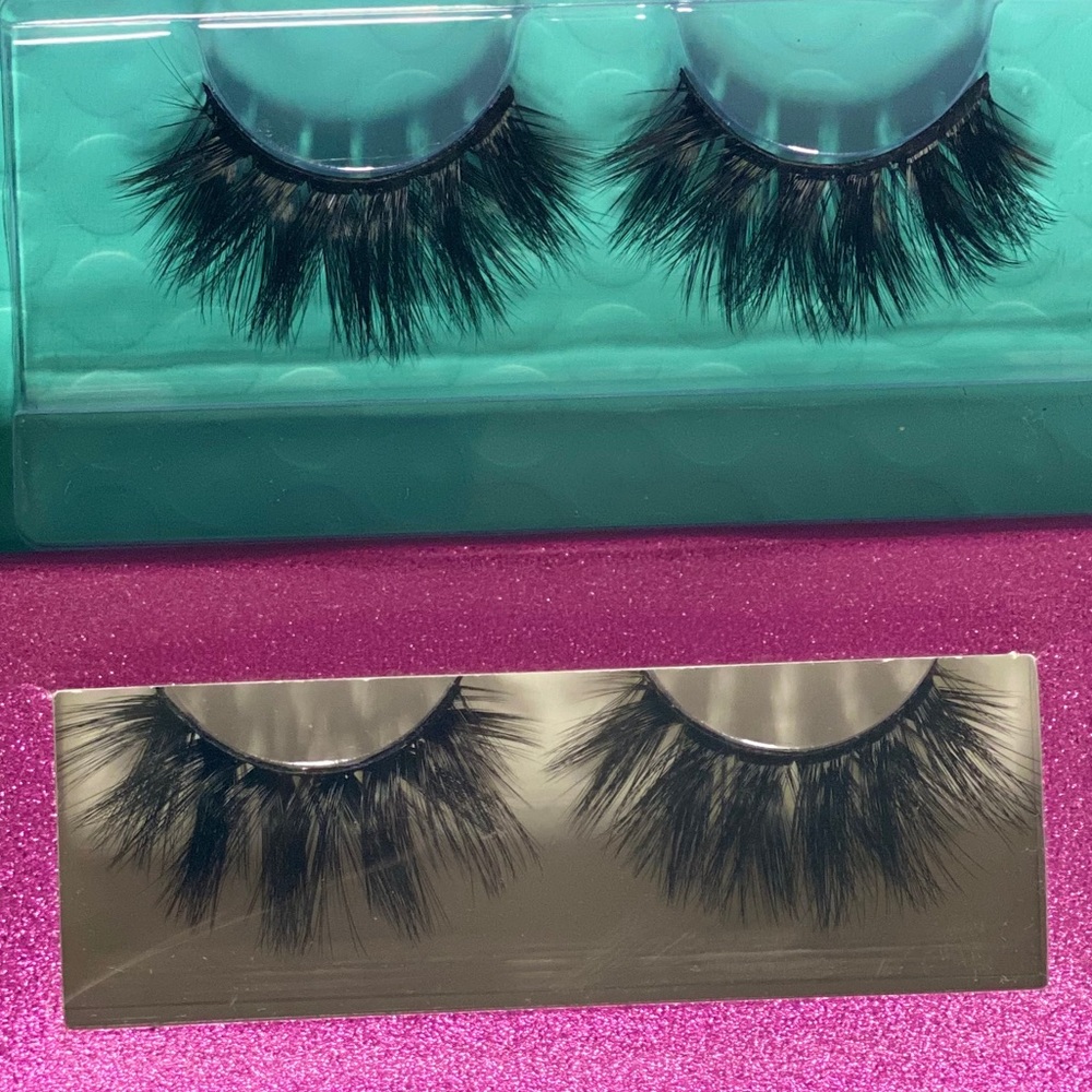 2pairs of 22mm” 3D faux mink eyelashes 2pair